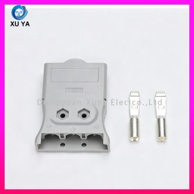 灰黑 Type2 大电流连接器，快拆式电池电源
