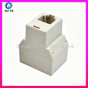 开模定制 RJ45 T 型接头 可选 8P/6P/RJ11 来图