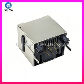 单口屏蔽 RJ11 插座