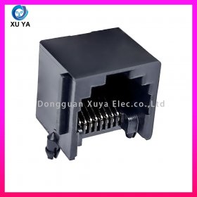 带耳全塑 RJ45 连接器 8P8C 通信网口
