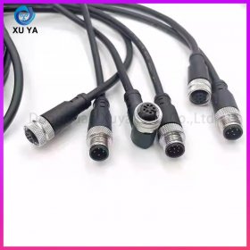 M12 L 型航空防水连接线