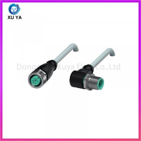M12 A 型直头弯头防水连接器